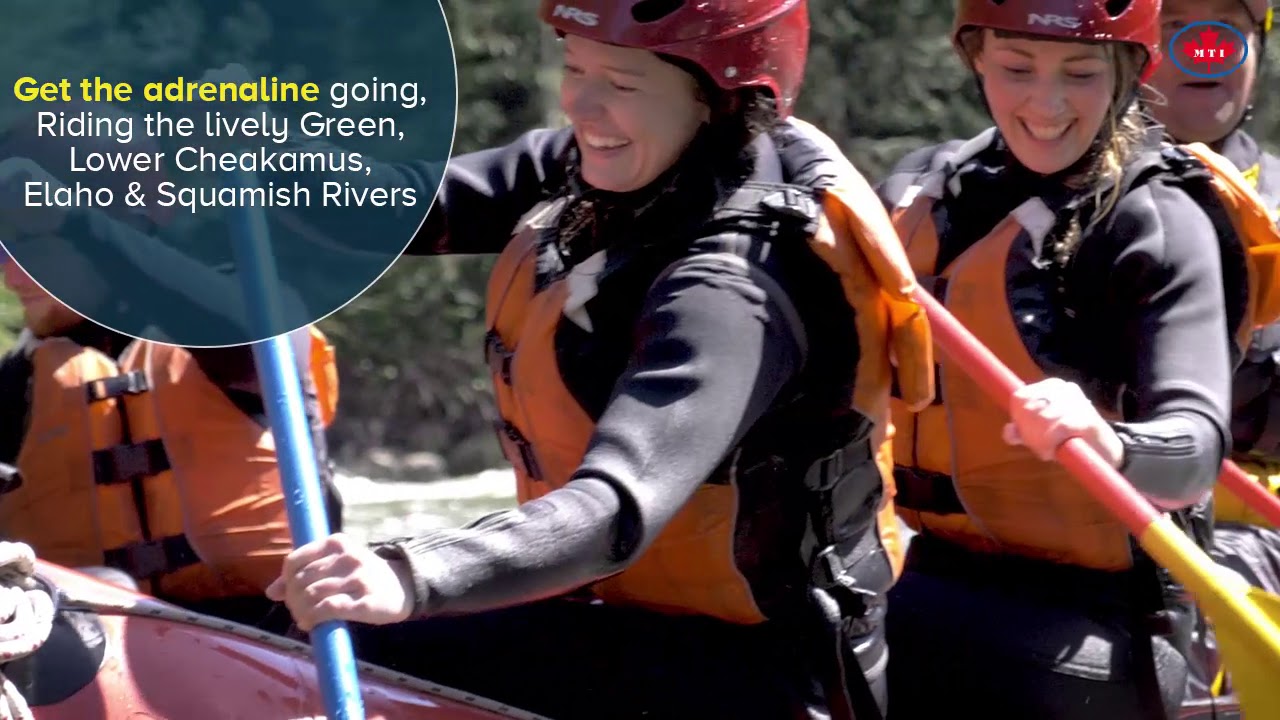 Experience an adventure of a lifetime on Whistler Whitewater Rafting Tour.