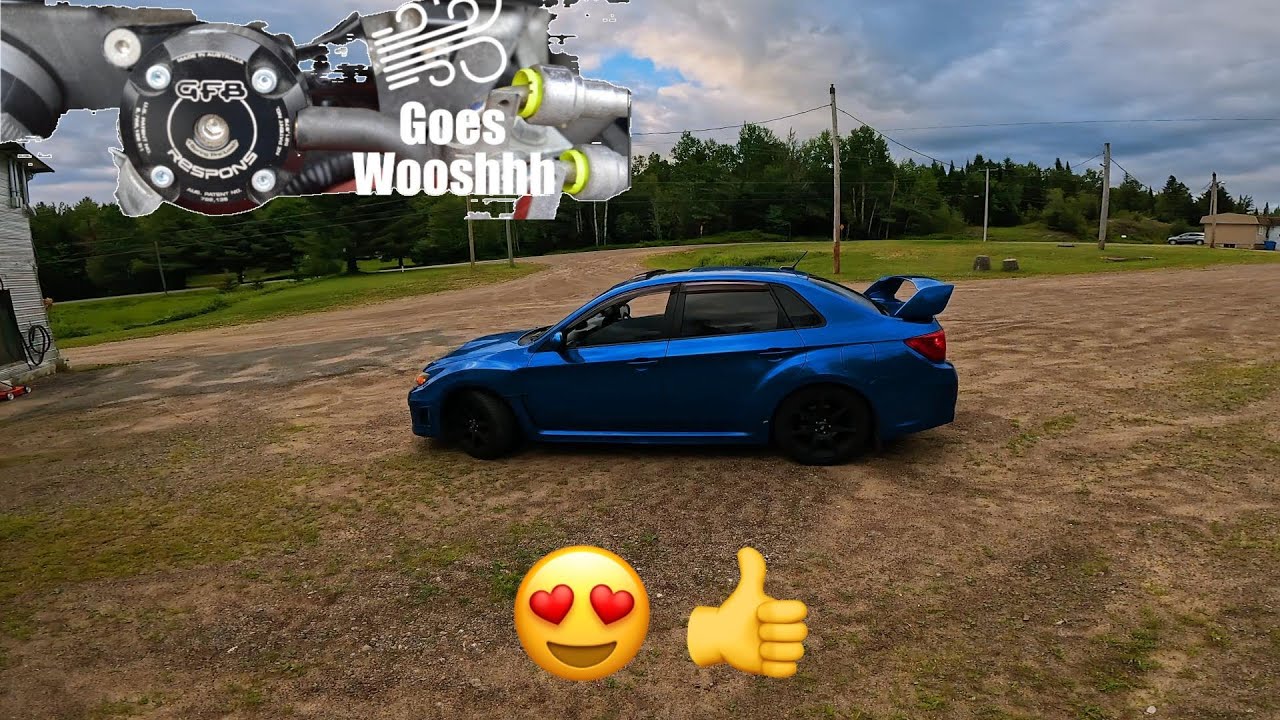 2011 SUBARU WRX POV DRIVE : PERFECT FIT GFB BLOW OFF VALVE