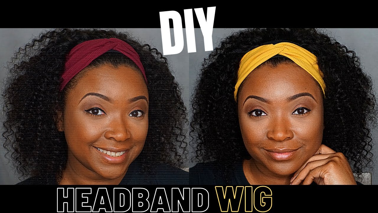 How to make a headband wig/TUTORIAL