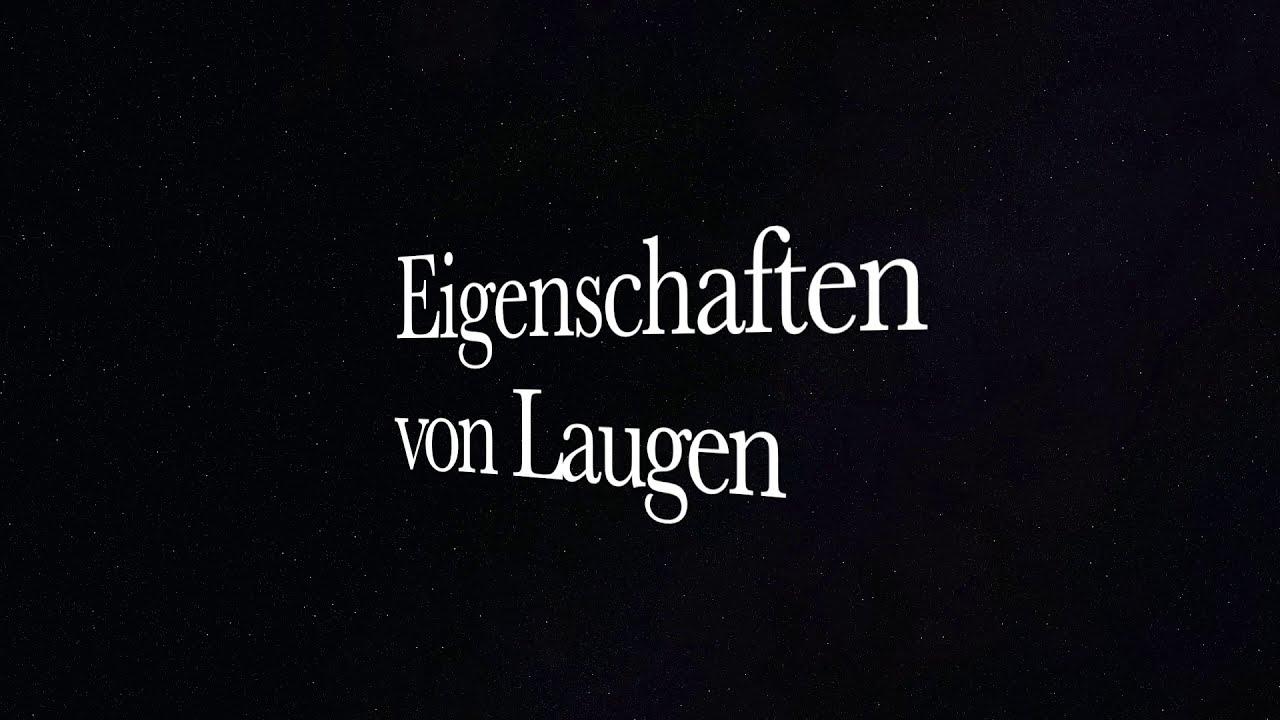 Eigenschaften von Laugen