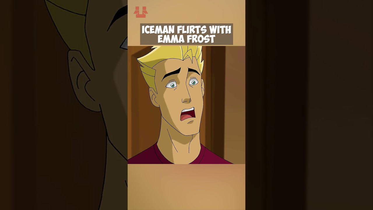 Iceman Flirts With Emma Frost 😅