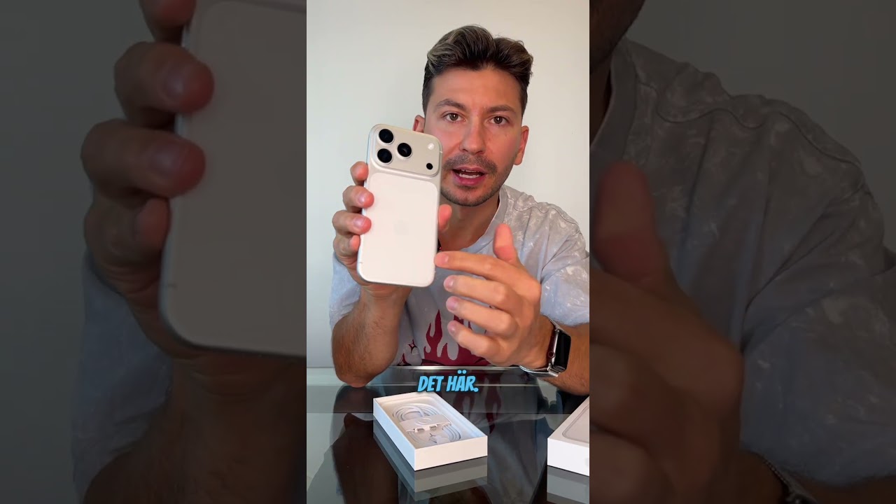 UNBOXAR NYA IPHONE 17 PRO📱