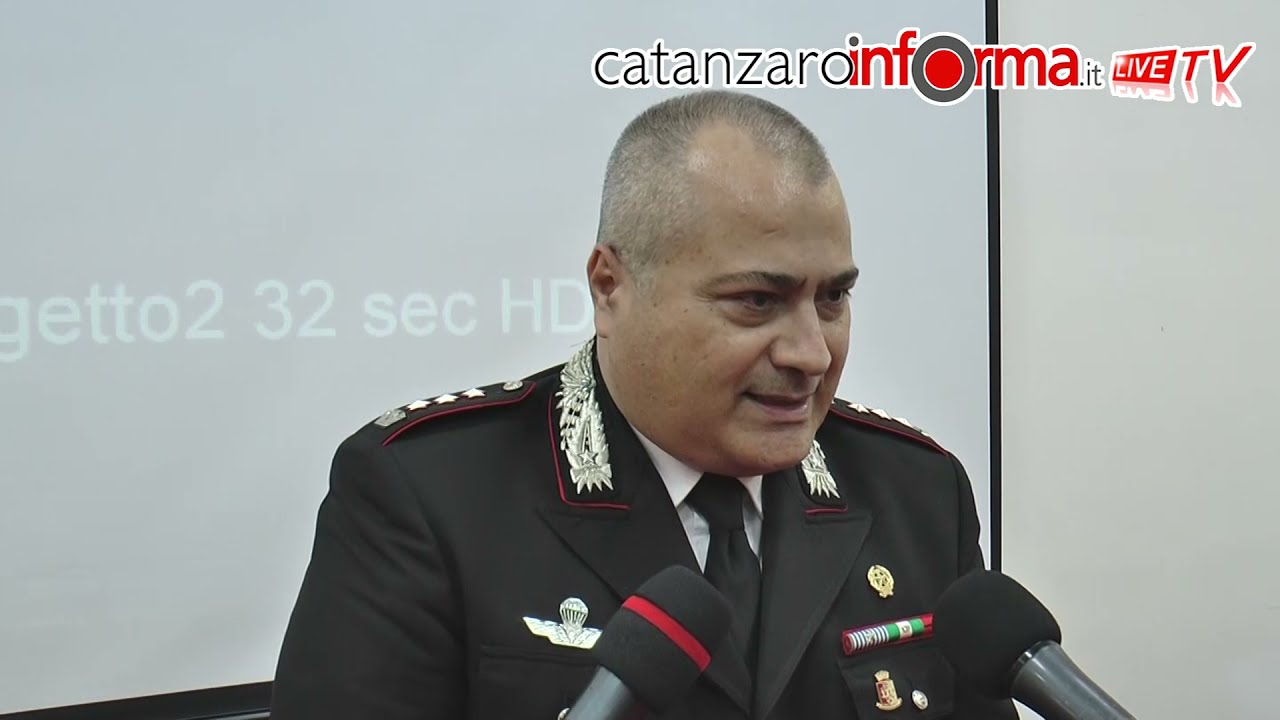 Presentati i nuovi ufficiali dei Carabinieri di Catanzaro