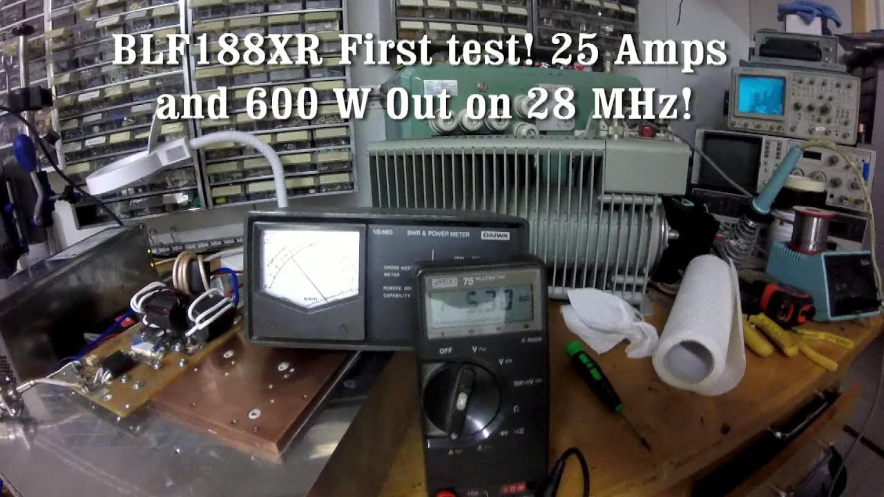 blf188xr HF linear SSPA LDMOS