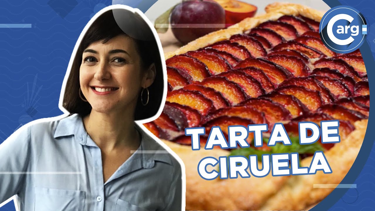 CÓMO PREPARO UNA TARTA DE ALMENDRAS Y CIRUELAS