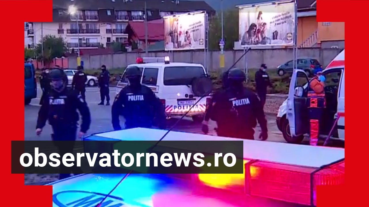 Supermarket devastat, război între două clanuri de etnie romă din Baia Mare