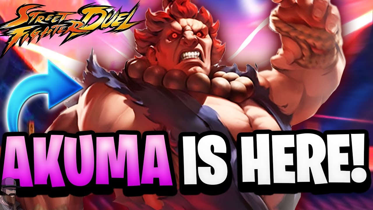 *NEW* AKUMA is SO GOOD! (Gameplay & Tips) | Street Fighter Duel