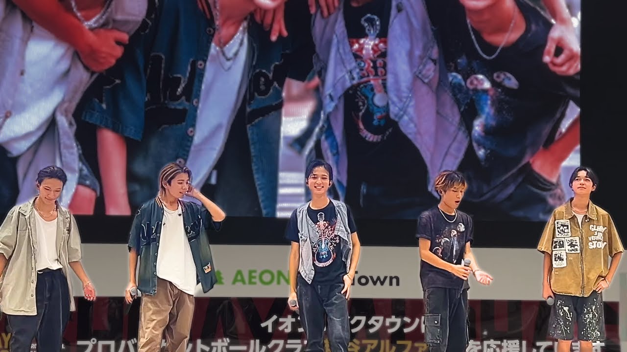 2025/9/20【TMTS】『mori Fes.2025』 デビュー1st Single「Take You to the Sky」Launche Event 越谷レイクタウンmori  TREE 