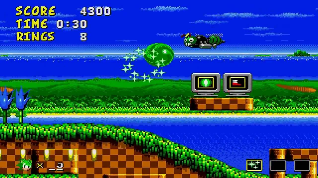 Sonic 1 Brother Trouble demo - Manic