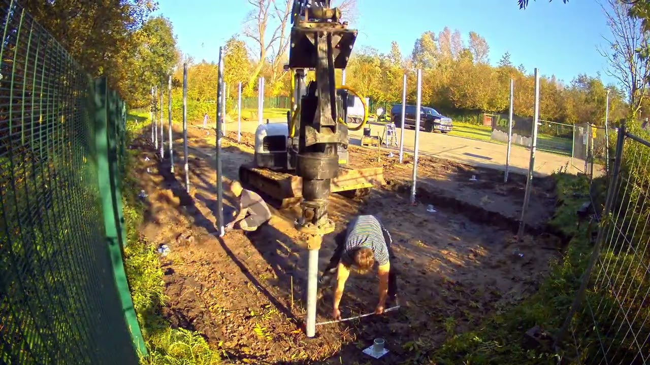 Schroefpalen De Snelste  Duurzaamste Fundering!   Geen Graafwerk, Geen Gedoe!