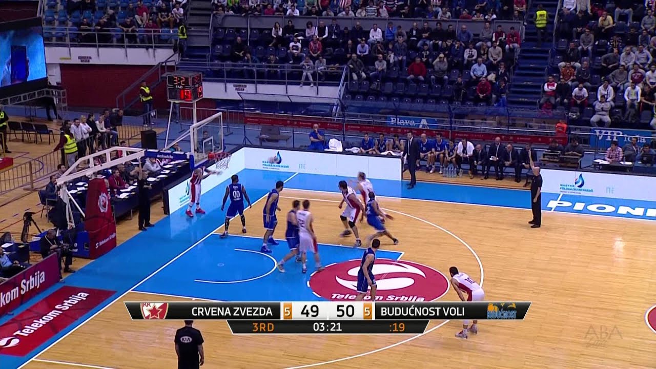 ABA Liga 2014/15, Round 06 match: Crvena zvezda Telekom - Budućnost VOLI