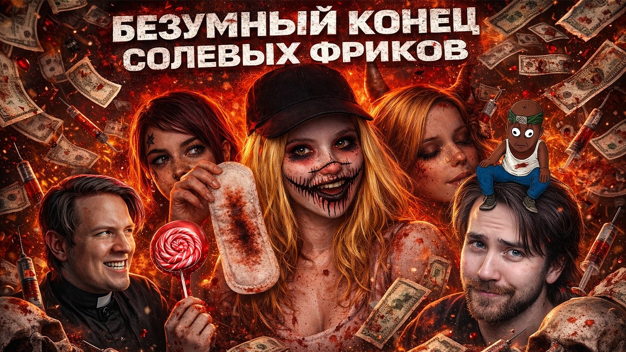 BVS, DeadP47 и Майзенберг СМОТРЯТ: БЕЗУМНОЕ ПАДЕНИЕ СОЛЕВЫХ ФРИКОВ