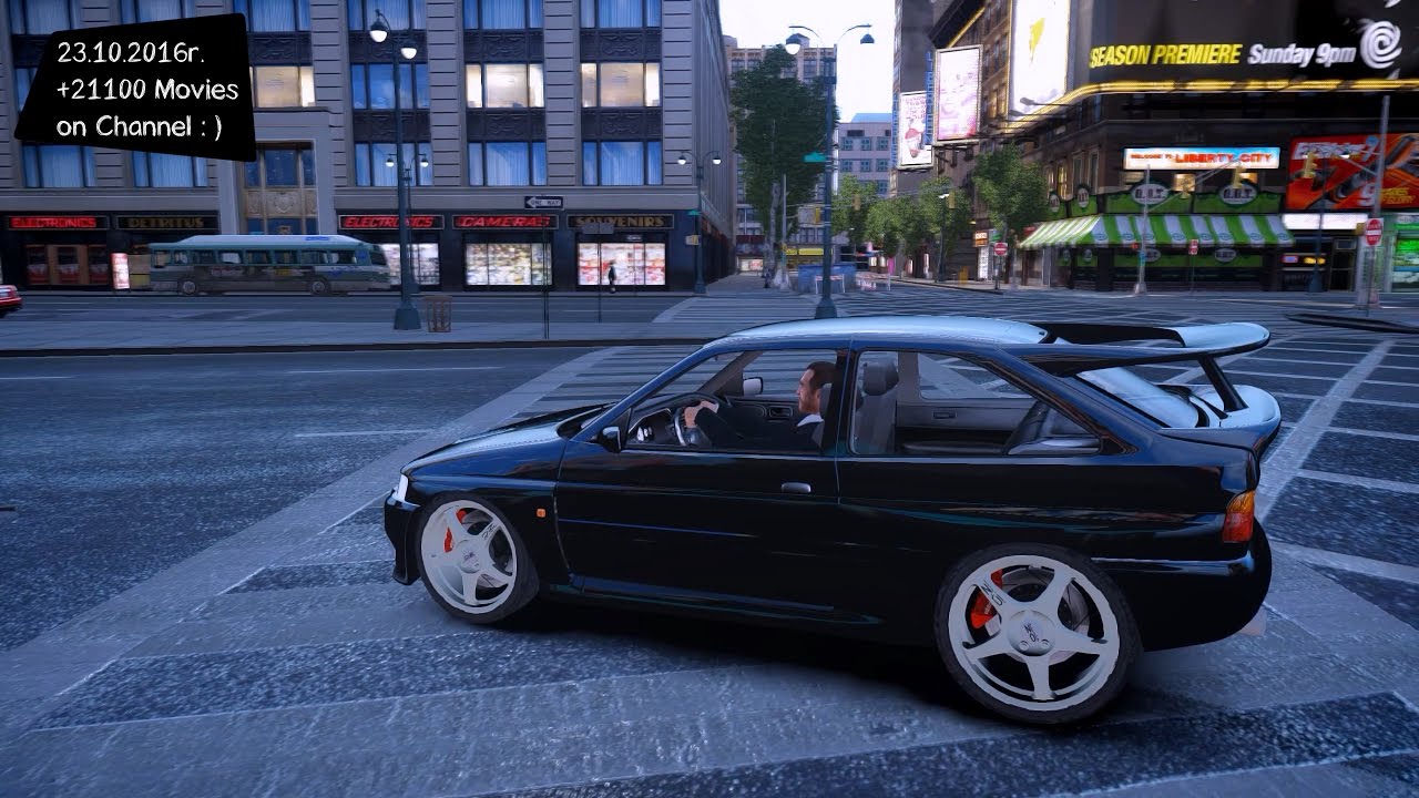 Ford Escort Cosworth GTA MOD ENB 60 FPS GAMEPLAY _REVIEW