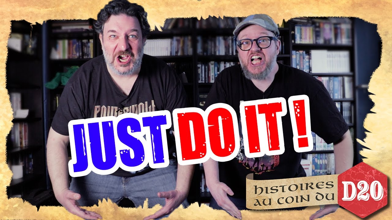 OSEZ MAÎTRISER UN JEU DE RÔLE : notre vidéo de motivation - histoires au coin du D20