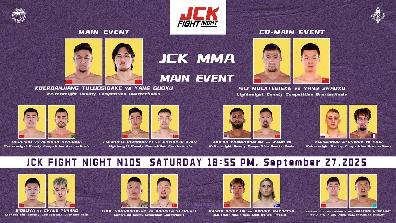 JCK Fight Night 105