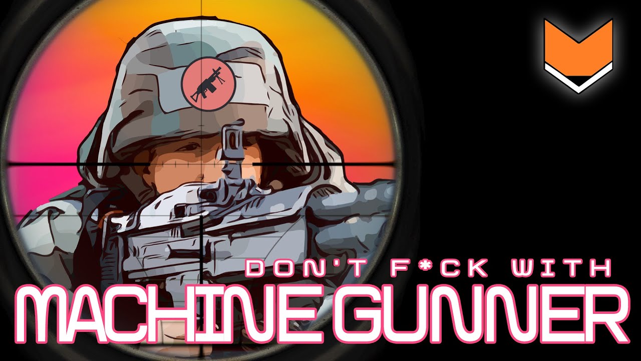 DON’T F*CK WITH MACHINE GUNNER! | AIRSOFT SCOPECAM GAMEPLAY | (SRS A1 & Mk23)