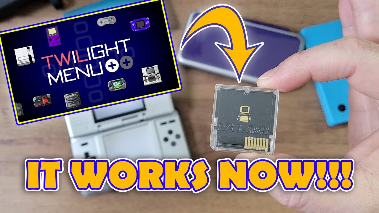 EZ Flash Parallel TWilight Menu Setup Guide 2025