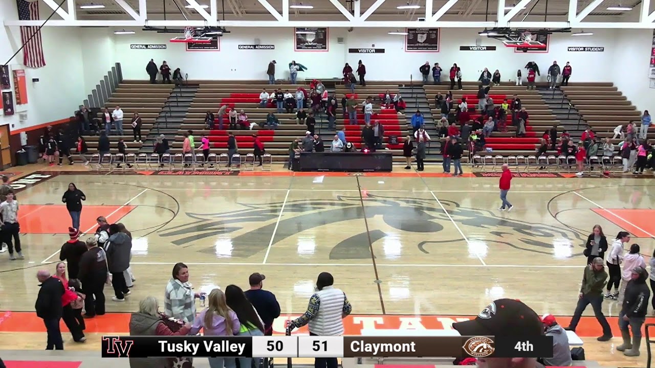 2025 Claymont Varsity Basketball vs. Tusky Valley