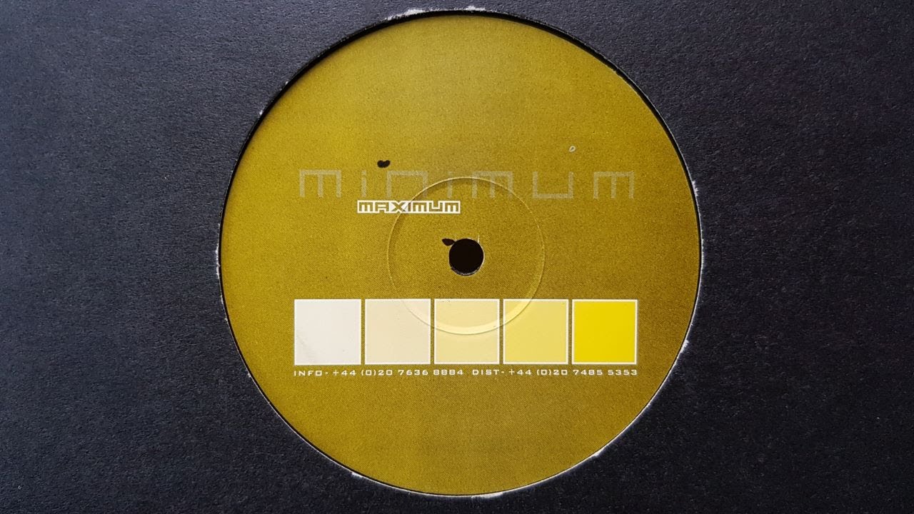 MAXIMUM MINIMUM - PROCESS YELLOW /// GUY MCAFFER - minimum side