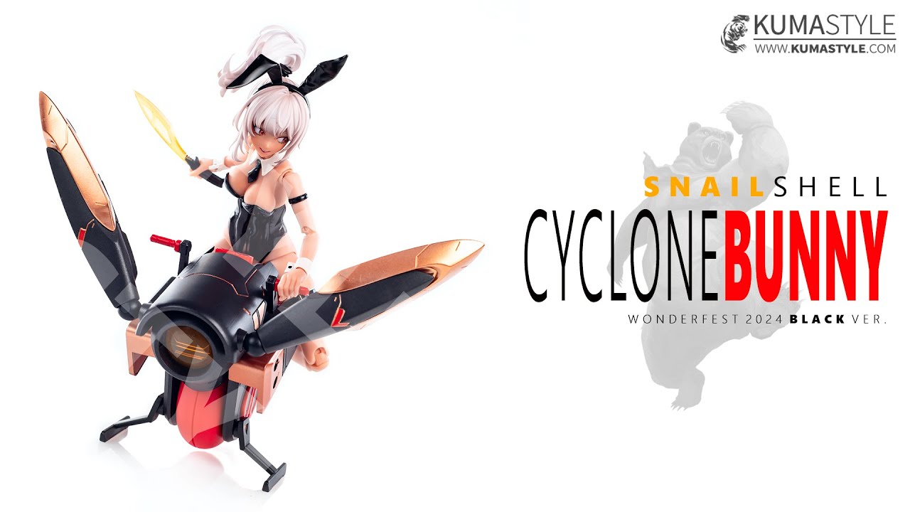 Review: Snail Shell Cyclone Bunny (Wonderfest 2024 Limited Black Ver.)