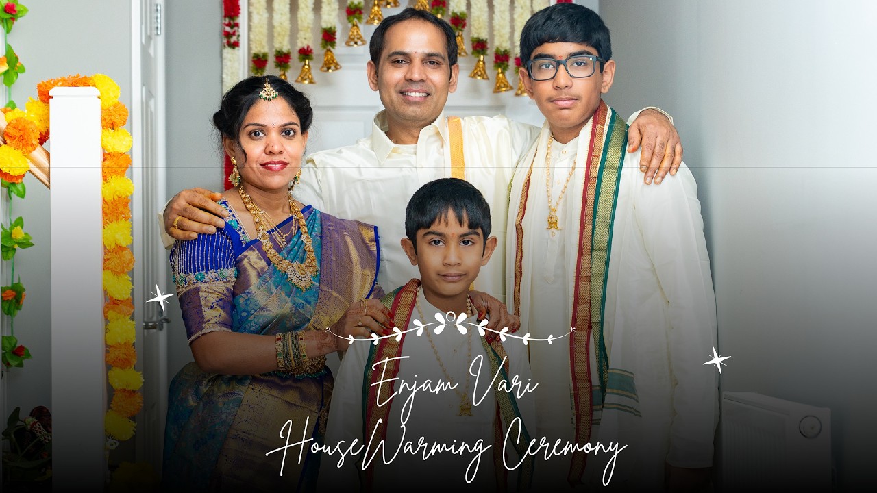 Enjam Vari HouseWarming Ceremony | 4K Video | UK | Moments By MeanWhile Photography