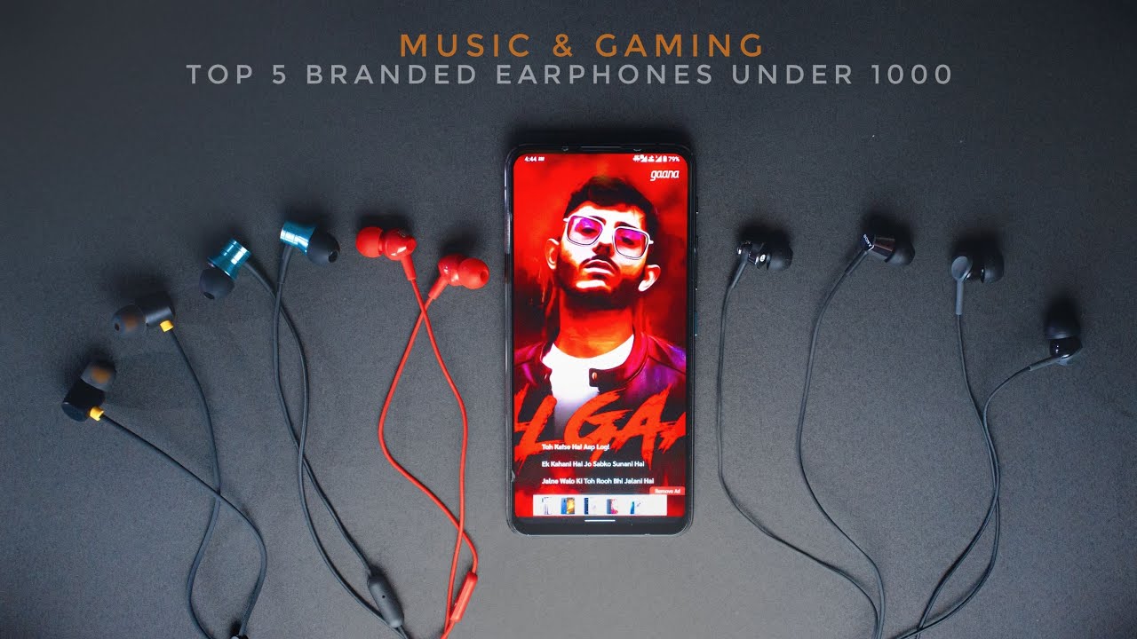 Top 5 Best Branded Earphones Under 1000 rs 2020 MUSIC & GAMING/Realme,Sennheiser,JBL,Sony MDR,1More