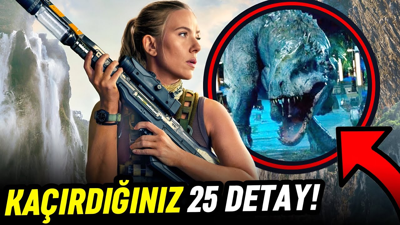 JURASSIC WORLD: YENİDEN DOĞUŞ FİLMİNDE KAÇIRDIĞINIZ DETAYLAR  -  FILMEZOOM #24
