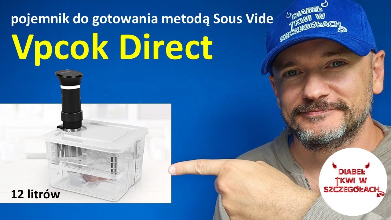 Vpcok Direct pojemnik do gotowania metodą Sous Vide 
