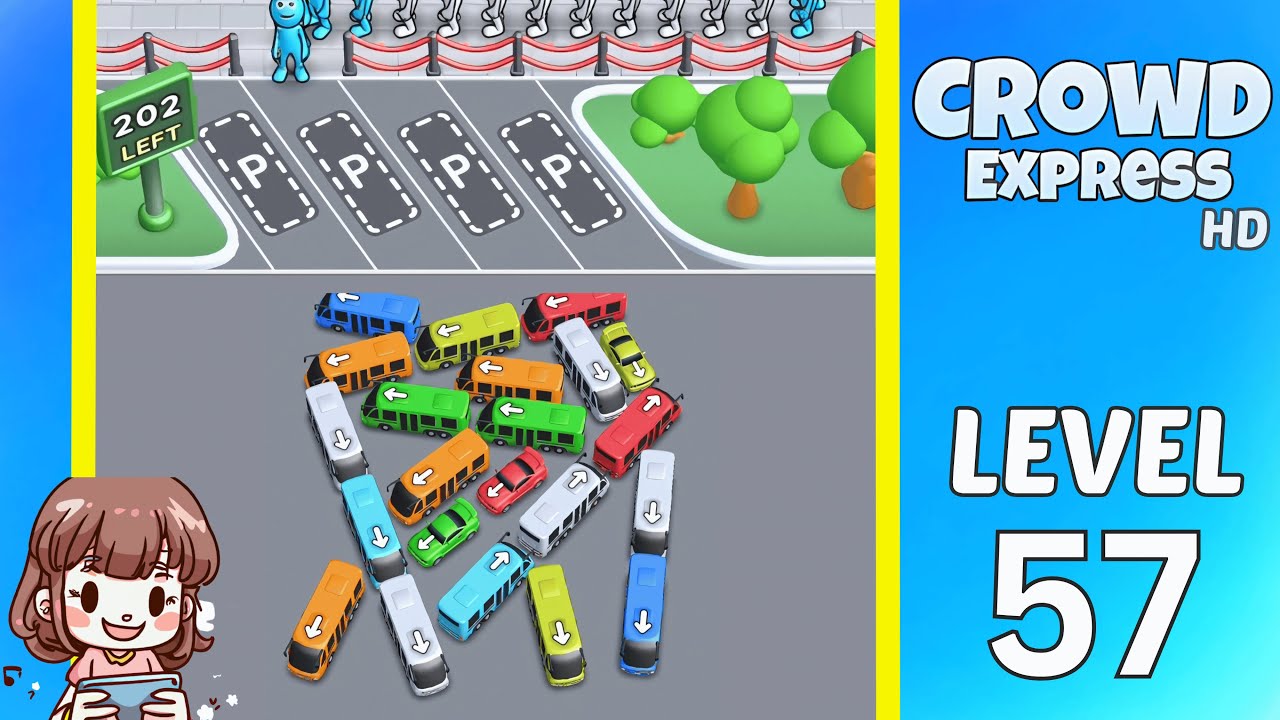 Crowd Express Level 57 Solution Walkthrough