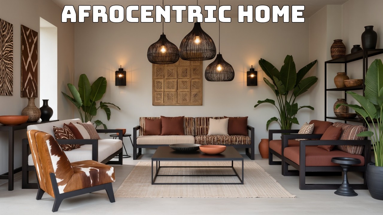 Inside a Modern Afrocentric Home | African Design Meets Contemporary Luxury