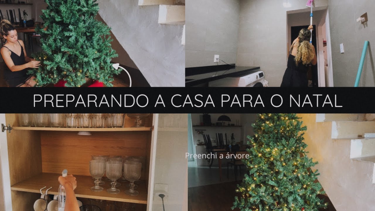 COMECEI A FAXINA DE FINAL DE ANO, faxina de final de ano,preenchi a árvore,limpei as paredes