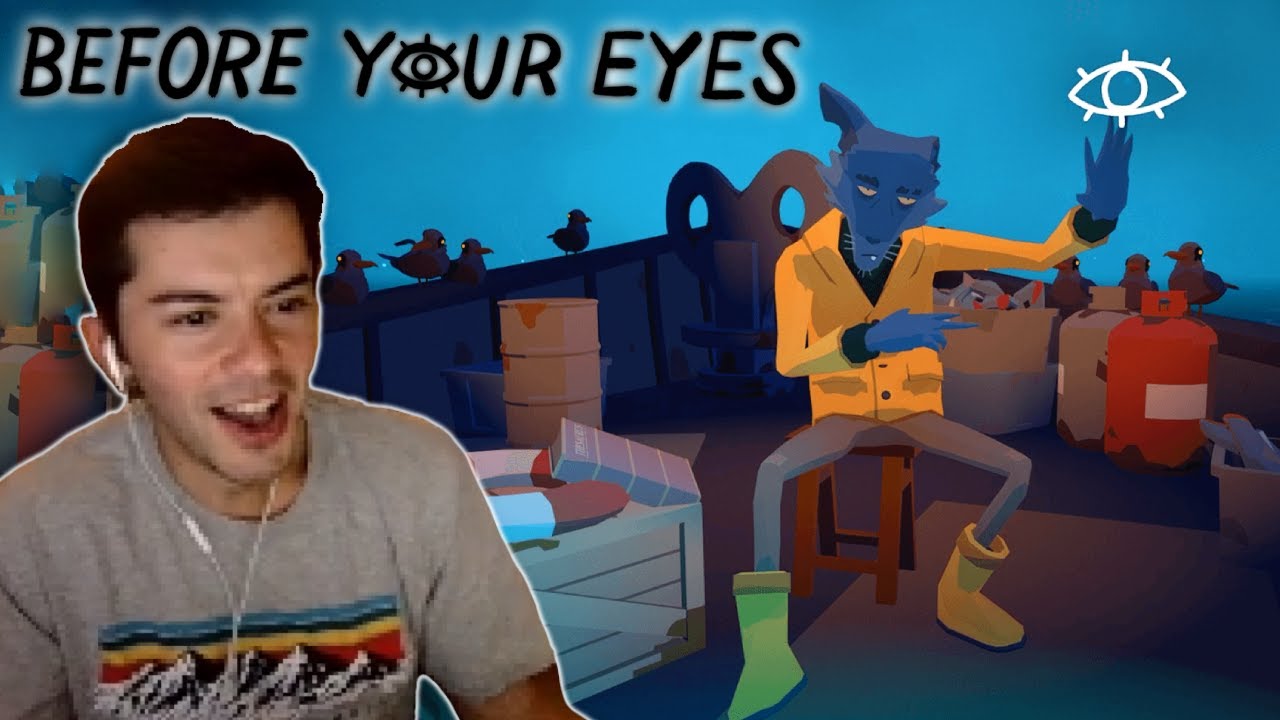 👁️ This Game Watches You Blink 👁️ Full Playthrough 👁️ Before Your Eyes 👁️