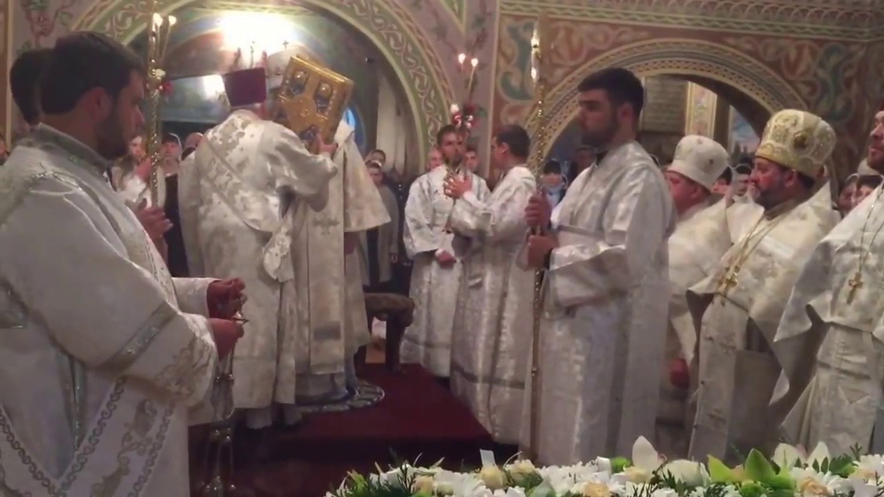 Світле Христове Воскресіння в кафедральному соборі Мукачева