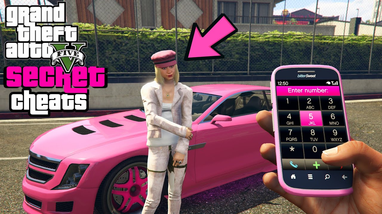 GTA 5 - Secret Phone Cheats! (PC, PS4 , PS5 & XBOX)