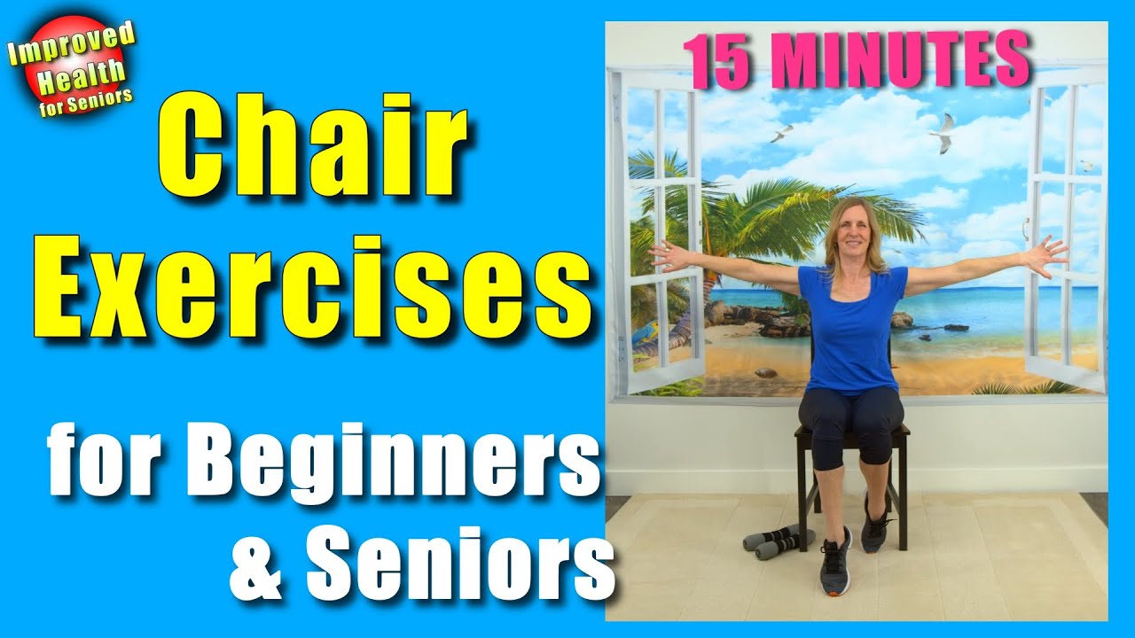 CHAIR WORKOUT | Exercises for Seniors & Beginners | 15 minute Quick & Effective Workout