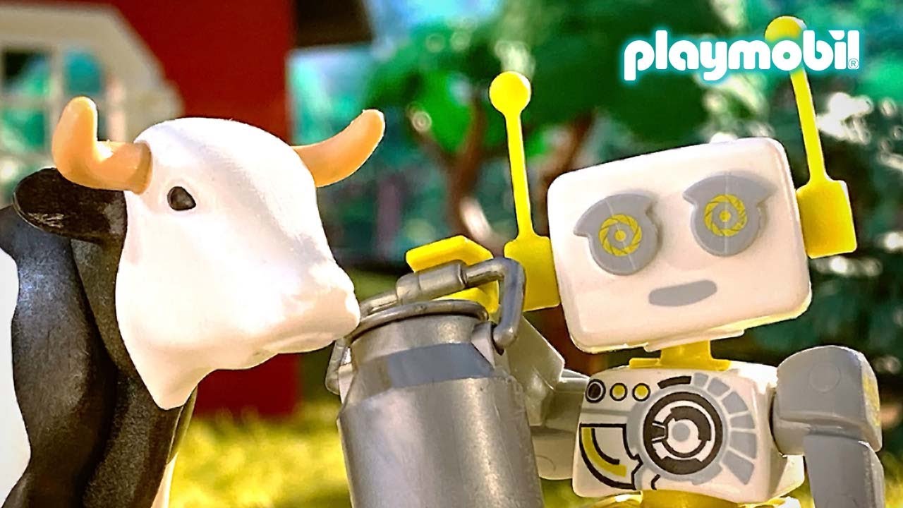 Πώς παράγεται το γάλα; 🐮 | ROBert Knows | PLAYMOBIL Ελλάδα