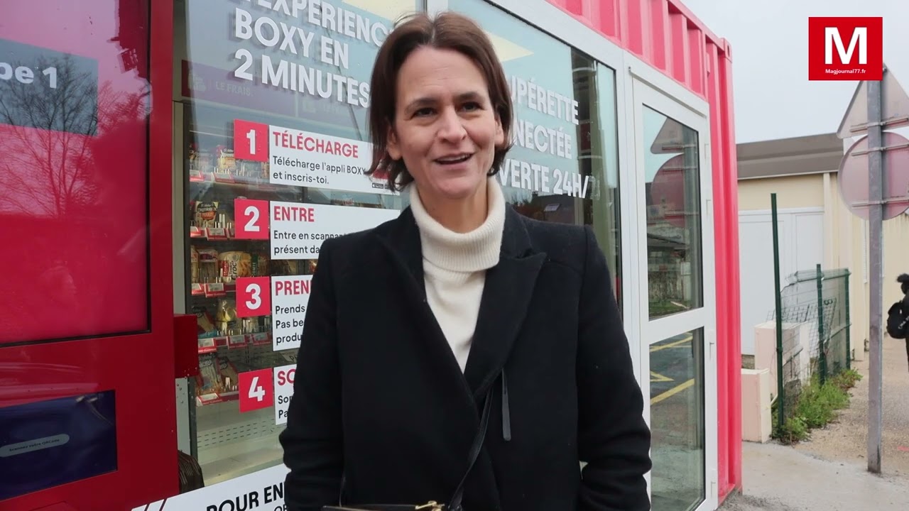 Coutevroult ► Boxy, l’épicerie connectée ouverte h 24 propose jusqu’à deux cent cinquante références