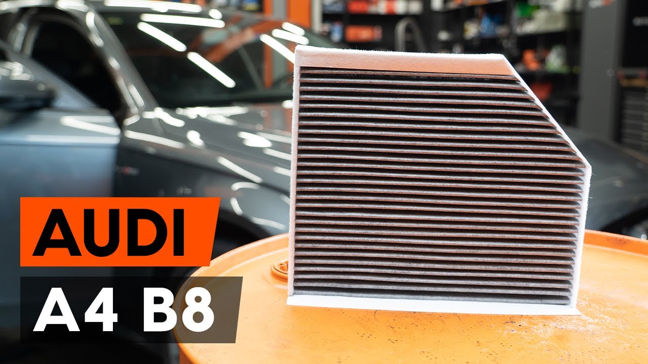 Come sostituire filtro antipolline su AUDI A4 B8 Sedan [VIDEO TUTORIAL DI AUTODOC]