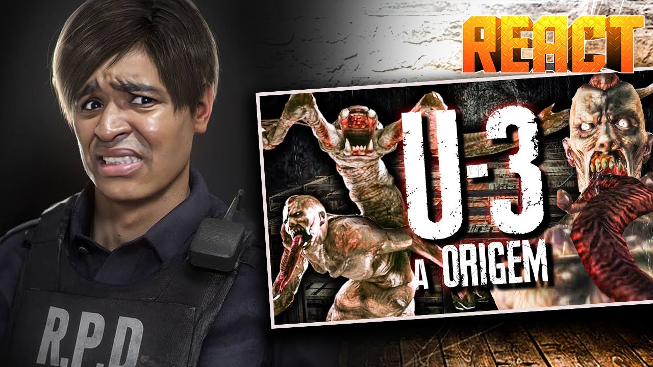 REACT | U-3  a ORIGEM e TEORIA -  RESIDENT EVIL 4 - Master Reset (Repostado)