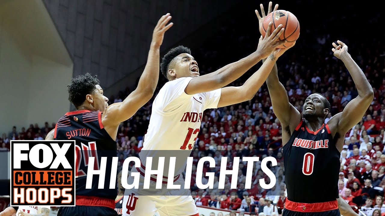 Indiana vs Louisville | FOX COLLEGE HOOPS HIGHLIGHTS
