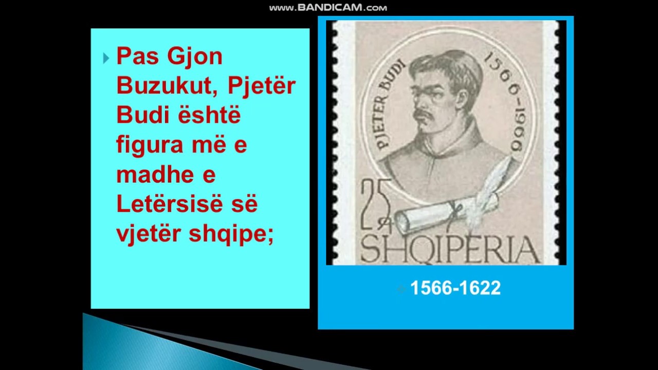 Pjetër Budi, poeti i parë shqiptar