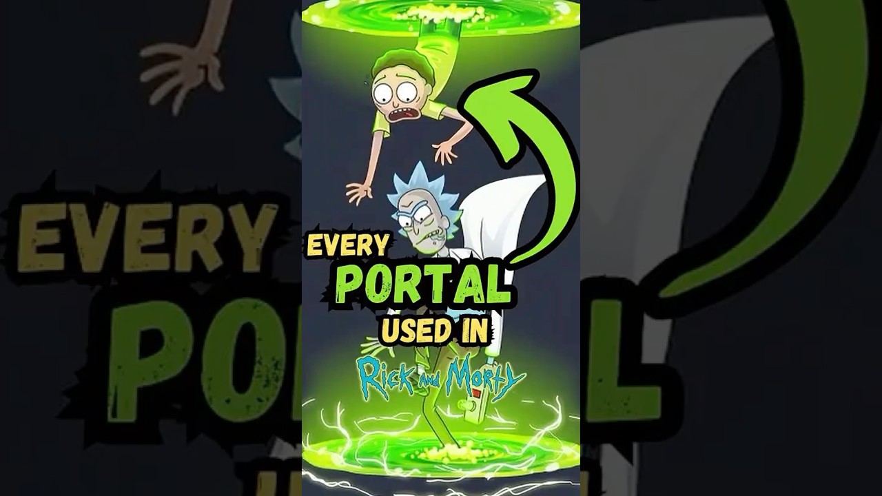 Объяснение цветов портала Рика и Морти #rickandmorty #ricksanchez #evilmorty #morty #rickprime
