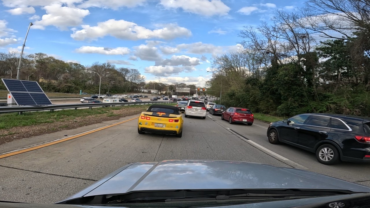 Atlanta Traffic: 5:30 p.m. - I-20 East To Madison, Georgia.