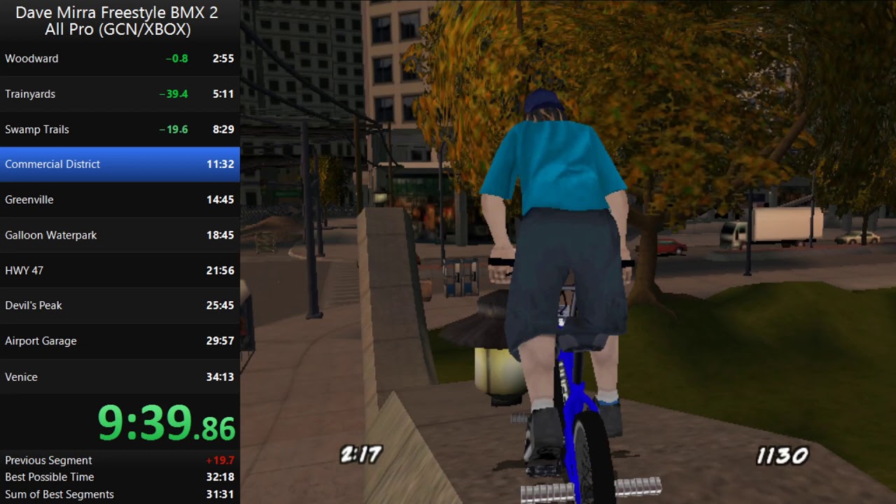 [Former World Record] Dave Mirra's Freestyle BMX 2: All Pro (GCN/Xbox - Emulator) Speedrun in 32:57