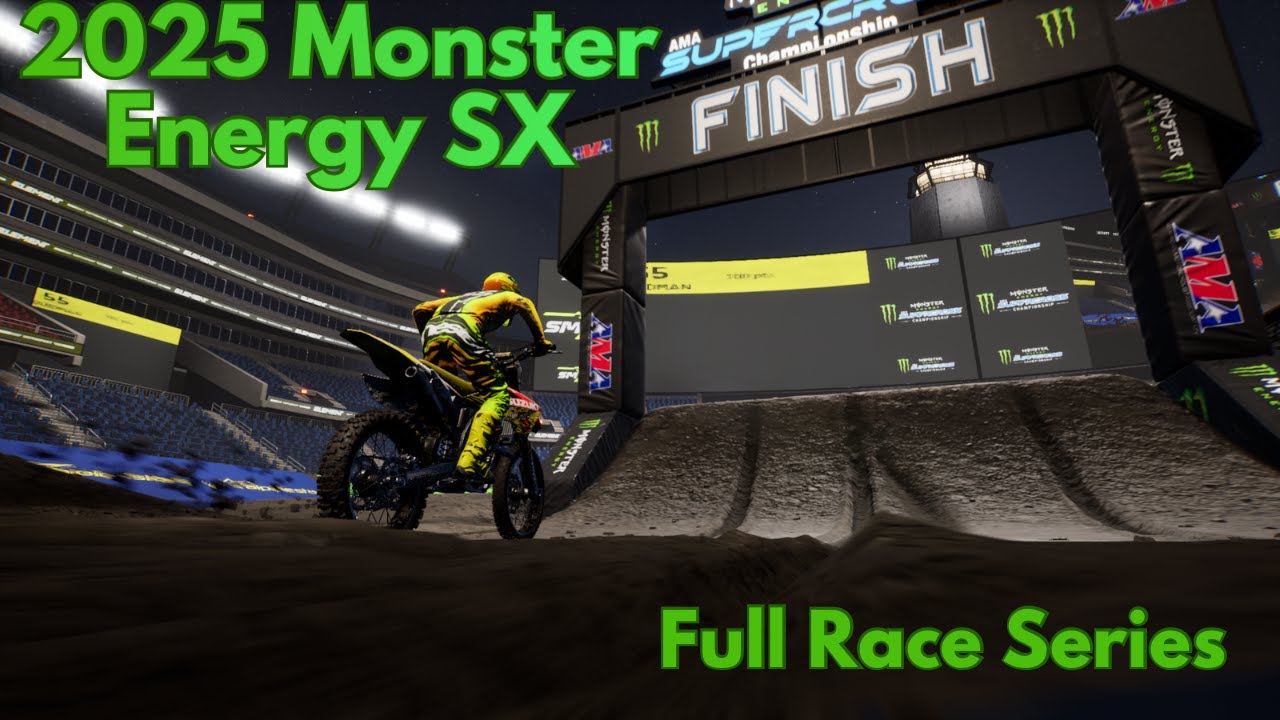 MX vs ATV Legends: 2025 Monster Energy Supercross Full Series ALL Tracks