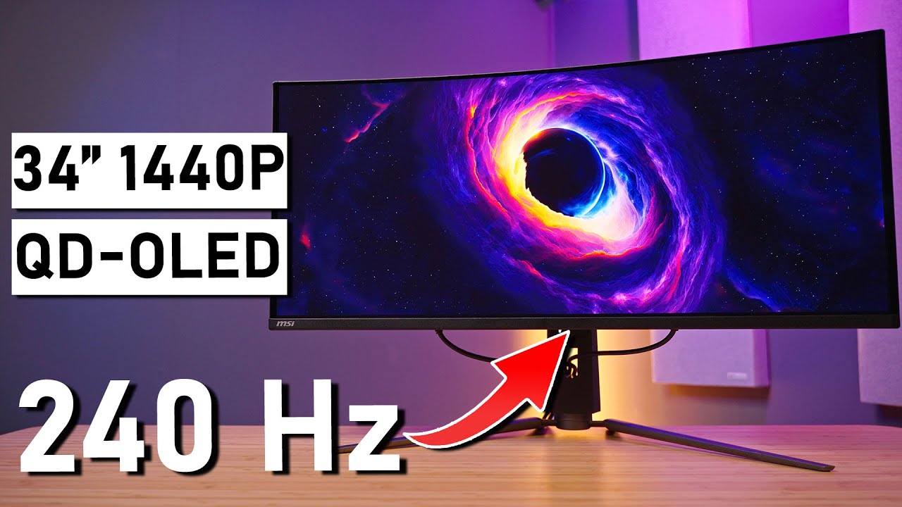 Это лучший 34-дюймовый QD OLED ультраширокий телевизор? Обзор MSI MPG 341CQPX