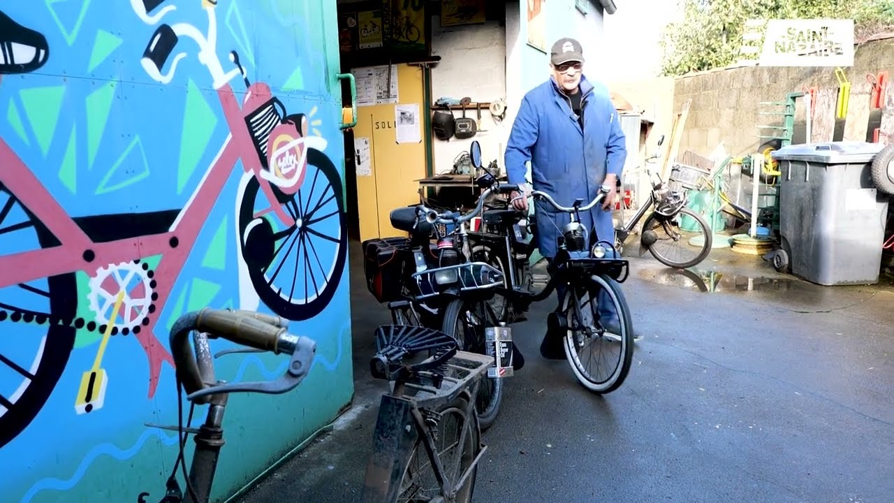 A Saint-Nazaire, dans l'atelier Solex