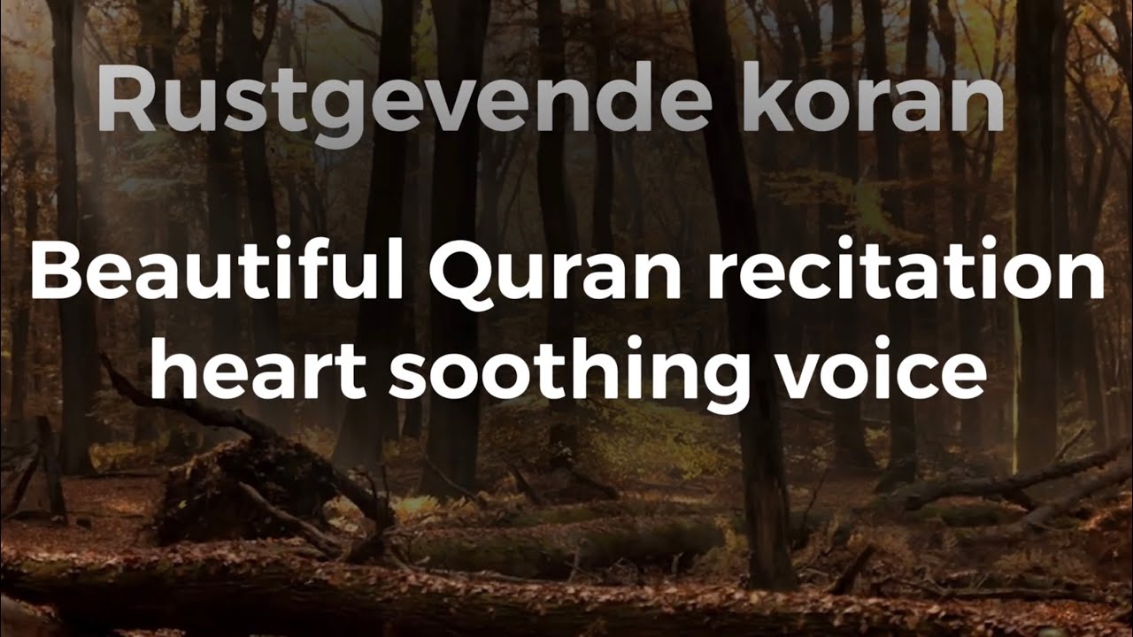 Rustgevend Koran recitatie. Kom tot rust en ontspan!