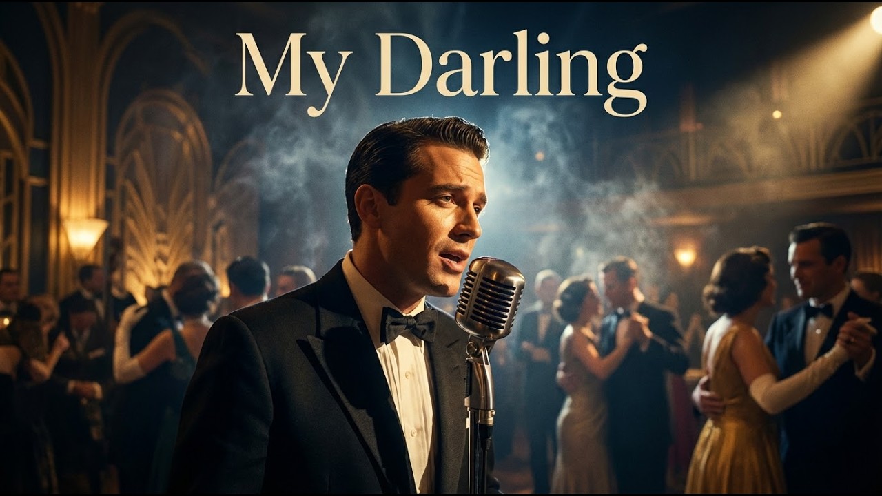 My Darling – Romantic Jazz Foxtrot | Male Crooner Dance Song