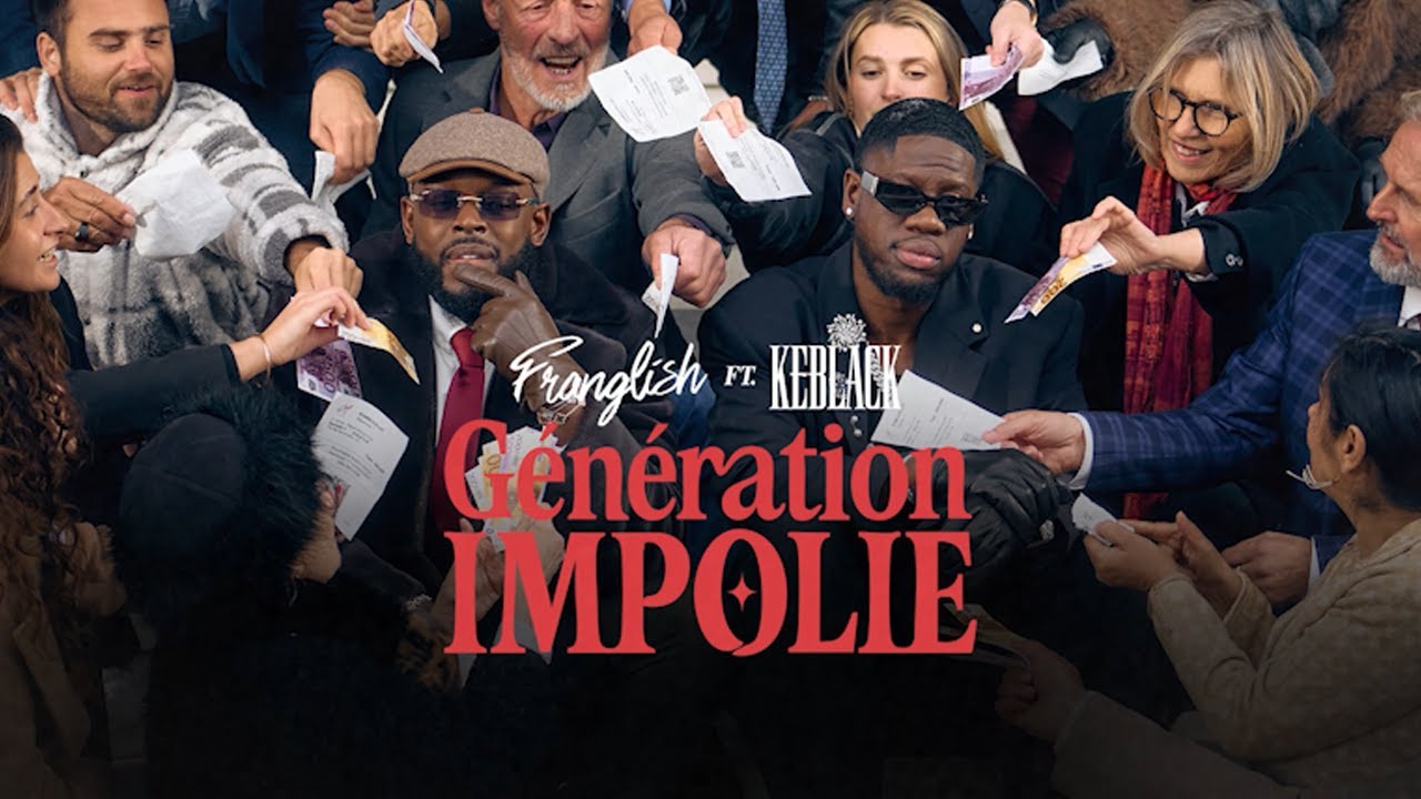 Franglish ft. @Keblackofficiel - G&eacute;n&eacute;ration Impolie (Lyrics Video)